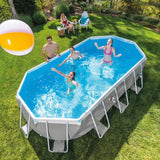 Darrahopens Home & Garden > Pool & Accessories > Swimming Pools Intex PRISM Frame 16' Above Ground Pool 503cm x 274cm x 122cm 26796