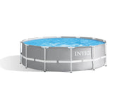 Darrahopens Home & Garden > Pool & Accessories > Swimming Pools Intex PRISM Premium 12' Metal Frame Pool Outdoor Above Ground 366cm x 99cm - 26716