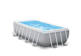 Darrahopens Home & Garden > Pool & Accessories > Swimming Pools Intex PRISM Premium Rectangle Metal Frame Pool Above Ground 4.0m x 2.0m 1.0m 26788