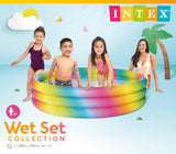 Darrahopens Home & Garden > Pool & Accessories > Swimming Pools Intex RAINBOW OMBRE POOL 168cm 58449