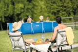 Darrahopens Home & Garden > Pool & Accessories > Swimming Pools Intex Rectangular Frame Pool 4.5m X 2.2m X 0.84m with Filter/Pump 28274
