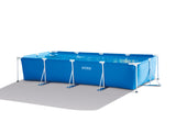 Darrahopens Home & Garden > Pool & Accessories > Swimming Pools Intex Rectangular Frame Pool 4.5m X 2.2m X 0.84m with Filter/Pump 28274