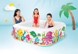 Darrahopens Home & Garden > Pool & Accessories > Swimming Pools INTEX Sea Aquarium Pool 159cm x 159cm x 50cm 57471