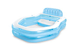 Darrahopens Home & Garden > Pool & Accessories > Swimming Pools Intex Sun Shade Swim Center Family Inflatable Pool 57186