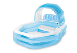 Darrahopens Home & Garden > Pool & Accessories > Swimming Pools Intex Sun Shade Swim Center Family Inflatable Pool 57186