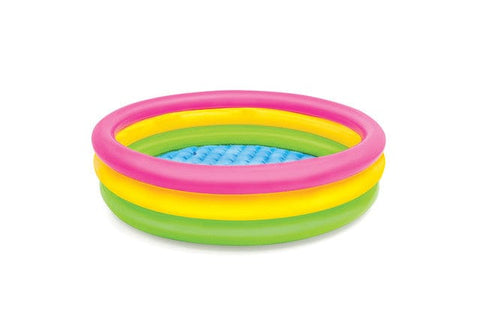 Darrahopens Home & Garden > Pool & Accessories > Swimming Pools Intex Sunset Glow Inflatable Kiddie Pool - 113 x 25cm 57412
