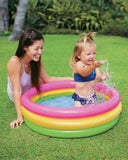 Darrahopens Home & Garden > Pool & Accessories > Swimming Pools Intex Sunset Glow Kiddie Pool 86cm x 25cm - 58924
