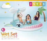 Darrahopens Home & Garden > Pool & Accessories > Swimming Pools Intex Whale Spray Pool Kids Baby 57440
