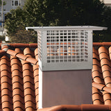 Darrahopens Home & Garden > Pool & Accessories > Swimming Pools VEVOR Chimney Cap 17” x 17” 304Stainless Steel Fireplace Flue Caps Cover Mesh