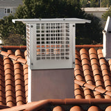 Darrahopens Home & Garden > Pool & Accessories > Swimming Pools VEVOR Chimney Cap 9” x 9” 304Stainless Steel Fireplace Flue Caps Cover Mesh
