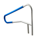 Darrahopens Home & Garden > Pool & Accessories > Swimming Pools VEVOR Pool Rail, 137.1 x 81.3 cm Pool Handrail, 100kg Load Capacity Heavy Duty 304 Stainless Steel Swimming Handrail, Detachable Nonslip Sleeve, Recessed or Base Mount, for Poolside, Water Parks
