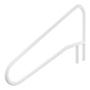Darrahopens Home & Garden > Pool & Accessories > Swimming Pools VEVOR Pool Rail, 137.1 x 81.3 cm Pool Handrail, 100kg Load Capacity Heavy Duty Stainless Steel Swimming Handrail, Seamless Welding, Recessed or Base Mount, for Poolside, Water Parks, Spa Centers