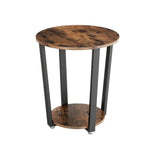Darrahopens Home & Garden Round Side Table Shelf