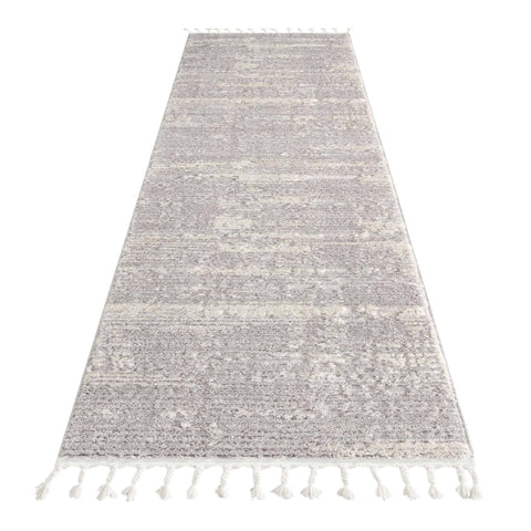 Darrahopens Home & Garden > Rugs Addie Soft Pile Rug - Light Grey - 80x150