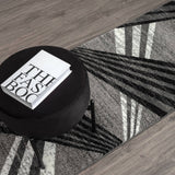 Darrahopens Home & Garden > Rugs Adore Geometric Textural Rug - Grey - 120x170