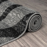 Darrahopens Home & Garden > Rugs Adore Geometric Textural Rug - Grey - 160x230
