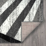 Darrahopens Home & Garden > Rugs Adore Geometric Textural Rug - Grey - 160x230