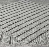 Darrahopens Home & Garden > Rugs Alpha Outdoor Rug - Light Grey - 160x230