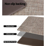 Darrahopens Home & Garden > Rugs Artiss Kitchen Mat Non-slip 45 x 75 PVC Anti Fatigue Floor Rug Home Carpet Gina