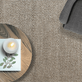 Darrahopens Home & Garden > Rugs Aura Hand Woven Loop Pile Wool Rug - 160x230