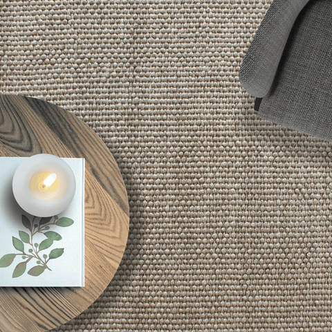 Darrahopens Home & Garden > Rugs Aura Hand Woven Loop Pile Wool Rug - 160x230