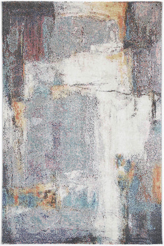 darrahopens Home & Garden > Rugs Aveza Abstract Grey Rug 80x300 cm
