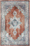 darrahopens Home & Garden > Rugs Brentwood Transitional Rust Rug 80x300 cm