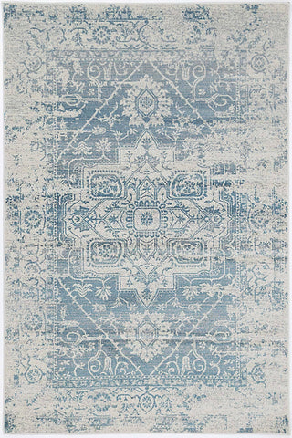 Darrahopens Home & Garden > Rugs delicate-audrey-ivory-blue-rug