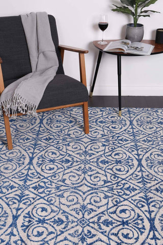 Darrahopens Home & Garden > Rugs delicate-katherine-blue-ivory-rug