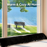 Darrahopens Home & Garden > Rugs > Door Mats 2 Pcs Door Window Draught Stopper