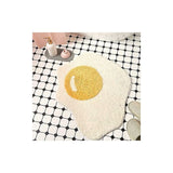 Darrahopens Home & Garden > Rugs > Door Mats Funny Bathroom Rug Egg Pattern Entryway Kitchen Bedroom Carpet Chic Doormat，70 X 58 Cm