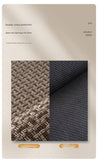 Darrahopens Home & Garden > Rugs > Floor Rugs Absorbent & Dirt-Resistant Woven Kitchen Mat - Non-Slip Runner Rug for Home(Interlocking Gray)