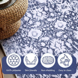 Darrahopens Home & Garden > Rugs > Floor Rugs Artiss Hallway Runner Rug 80X300cm Soft Velvet Washable Modern Kitchen Mat