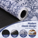 Darrahopens Home & Garden > Rugs > Floor Rugs Artiss Hallway Runner Rug 80X300cm Soft Velvet Washable Modern Kitchen Mat