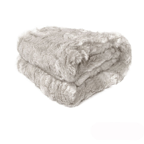 Darrahopens Home & Garden > Rugs > Floor Rugs Dale Animal Faux Fur Throw Rug 127 x 152 cm Dall Sheep