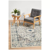 Darrahopens Home & Garden > Rugs > Floor Rugs Evoke 251 White Indoor Rug 230 x 160cm - Soft Material for Home Use In Australia - Darrahopens