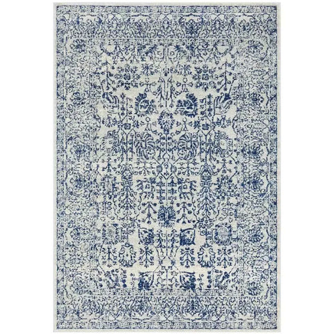 Darrahopens Home & Garden > Rugs > Floor Rugs Evoke 256 Blue Indoor Rug 230 x 160cm - Soft, Non-Shedding Polypropylene In Australia - Darrahopens