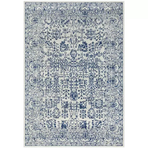 Darrahopens Home & Garden > Rugs > Floor Rugs Evoke 256 Blue Indoor Rug 330x240cm - Soft, Non-Shedding, Easy Care In Australia - Darrahopens