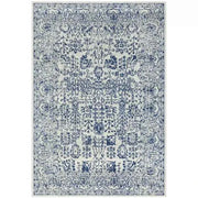 Evoke 256 Blue Indoor Rug 400x300cm - Soft Heat-Set Polypropylene In Australia - Darrahopens