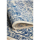 Evoke 256 Blue Indoor Rug 400x300cm - Soft Heat-Set Polypropylene In Australia - Darrahopens