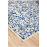 Evoke 256 Blue Indoor Rug 400x300cm - Soft Heat-Set Polypropylene In Australia - Darrahopens