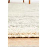 Evoke 261 White Indoor Rug 330 x 240cm - Soft, Non-Shedding, Power-Loomed Polypropylene In Australia - Darrahopens