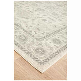 Evoke 261 White Indoor Rug 330 x 240cm - Soft, Non-Shedding, Power-Loomed Polypropylene In Australia - Darrahopens
