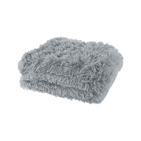 Darrahopens Home & Garden > Rugs > Floor Rugs Lucia Nutural Collection Shaggy Throw Rug 127 x 152cm Grey