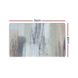 Darrahopens Home & Garden > Rugs > Floor Rugs Non-Slip PVC Kitchen Floor Mat 45 x 75 cm, Waterproof Rug, Abstract Marble Pattern