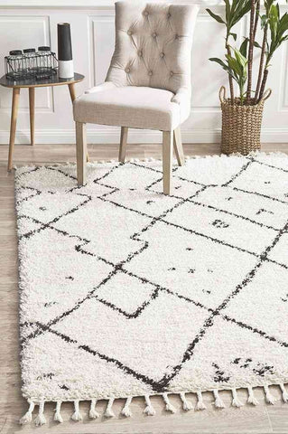 Darrahopens Home & Garden > Rugs > Floor Rugs Saffron 44 White By Rug Culture - 400X80CM - RUNNER