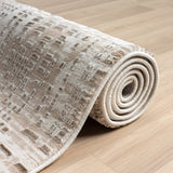 Darrahopens Home & Garden > Rugs Grande Jacquard Rug - Taupe - 300x400