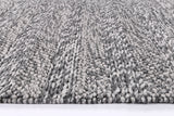 Darrahopens Home & Garden > Rugs Harlow Ringlets Charcoal Wool Blend Rug
