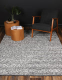 Darrahopens Home & Garden > Rugs Harlow Ringlets Charcoal Wool Blend Rug