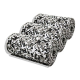 Darrahopens Home & Garden > Rugs > Outdoor Rugs Camouflage EVA Foam Boat Flooring Sheet Self Adhesive Marine Decking Mat Non Slip Grip Roll for Jet Ski Kayak & RV (Black White Camo, 250cm x 26cm)